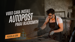 Tutorial Instalasi Autopost Pake Blacksmith (Video)